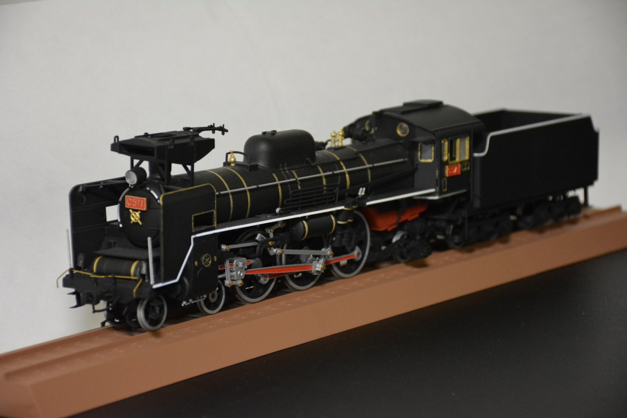 皇室お召し列車 SL 鉄道模型 蒸気機関車 C57-1 レトロ 希少 - おもちゃ